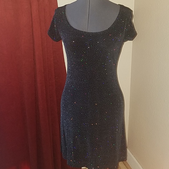All That Jazz little black glitter dress - Picture 1 of 6